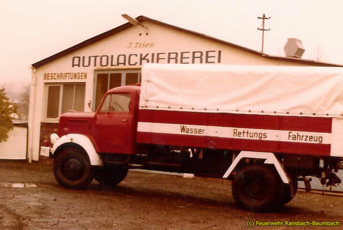 Borgward Wasserrettungsfahrzeug von 1974