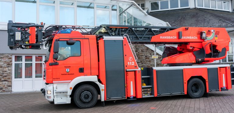 Miniature Herpa 1/87 Camion De Pompiers – MAN TG M CC HLF, Ransbach-Baumbach